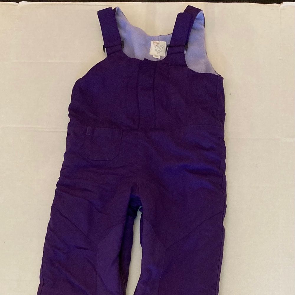 Little girls size 4t purple snow pants